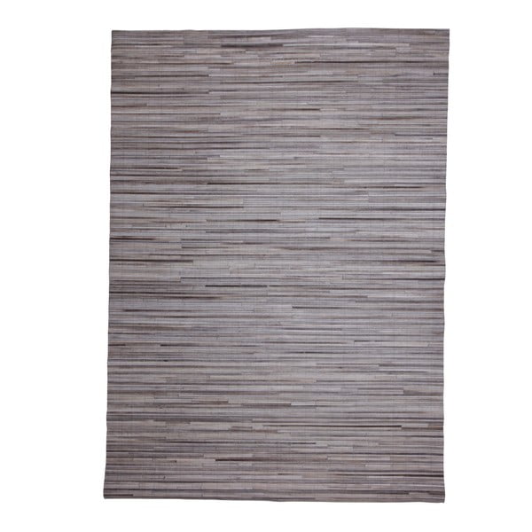 Dywan skórzany Instant Grey, 170x240 cm