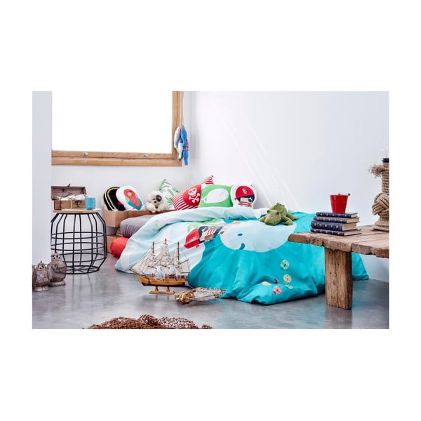 Poduszka z czystej bawełny Happynois Pirata, 40x30 cm-image-2