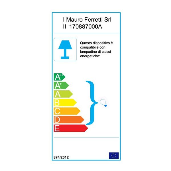 Pomarańczowa lampa stołowa Mauro Ferretti Hang-image-3