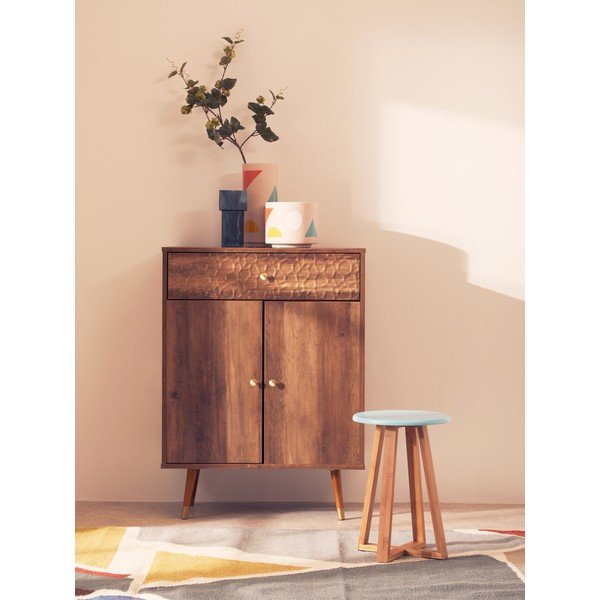 Komoda w ciemnym naturalnym kolorze 70x94x35 cm Frida – Premier Housewares-image-1