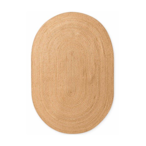 Dywan z juty dwustronny/tkany ręcznie w naturalnym kolorze 160x230 cm Braided – Hanse Home-image-4