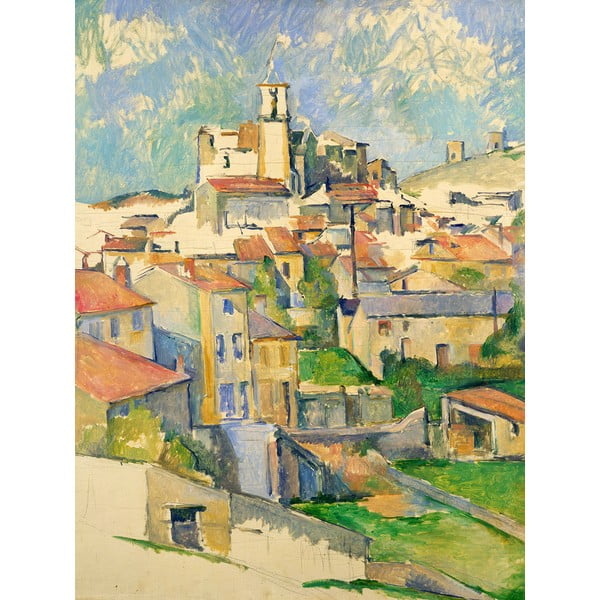 Obraz – reprodukcja 30x40 cm Gardanne, Paul Cézanne – Fedkolor
