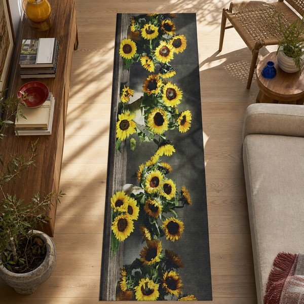 Chodnik Universal Ricci Sunflowers, 52x200 cm-image-3