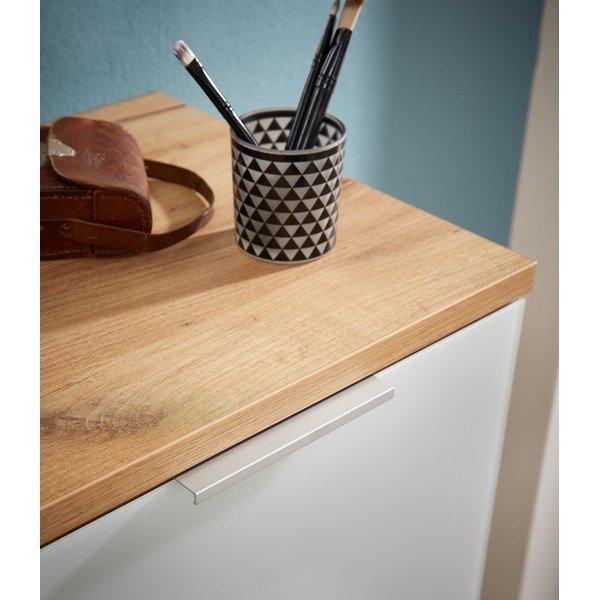 Biała szafka na buty w dekorze dębu Telde – Germania-image-4