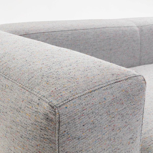 Jasnoszara sofa Kave Home Blok-image-1