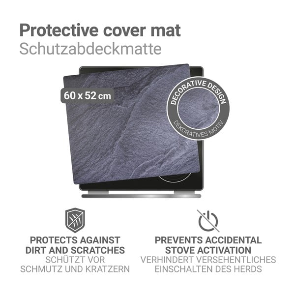Płyta ochronna na kuchenkę z PVC 60x52 cm Slate – Wenko-image-4