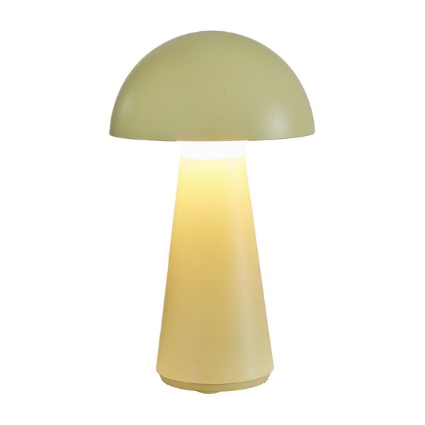 Żółta lampa stołowa LED ze zdalnym sterowaniem (wysokość 28 cm) Sam – Sirius