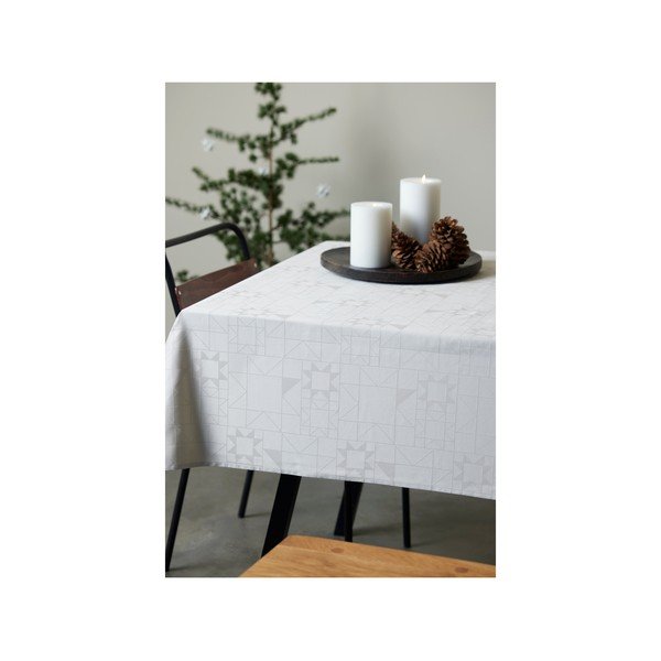 Adamaszkowy obrus ø 160 cm Star Damask – Södahl-image-2