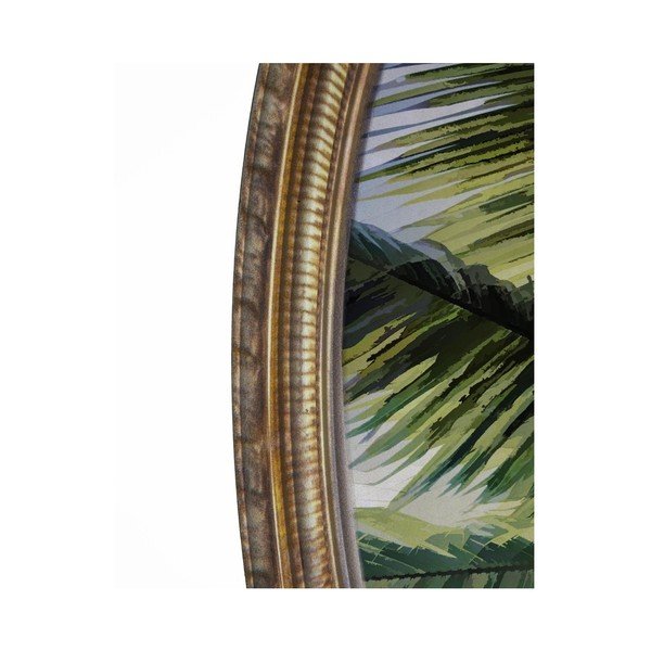 Owalny obraz ścienny Velvet Atelier Palm Tree-image-2