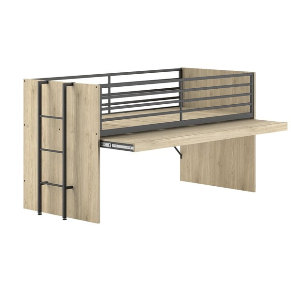 Podwyższone łóżko dziecięce ze stelażem 90x200 cm Sam – Vipack