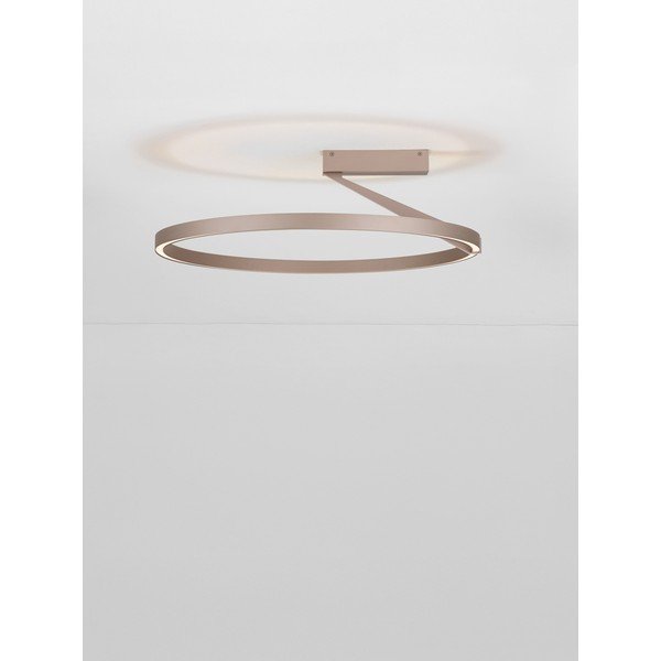 Aluminiowa lampa sufitowa LED ze ściemniaczem w kolorze różowego złota Tilia – Nova Luce-image-4