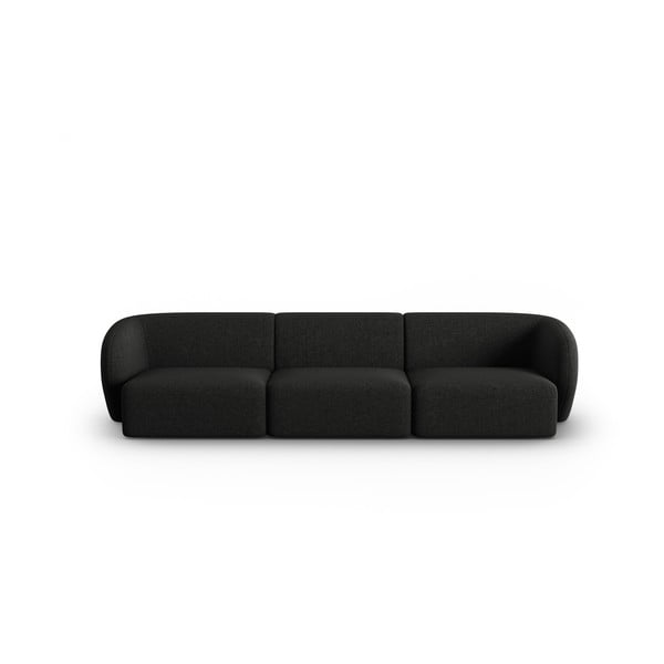 Czarna sofa 259 cm Shane – Micadoni Home