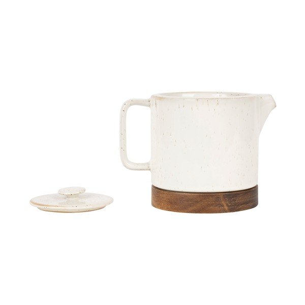 Kamionkowy dzbanek do herbaty w naturalnym kolorze 700 ml Nordika – Sema-image-2