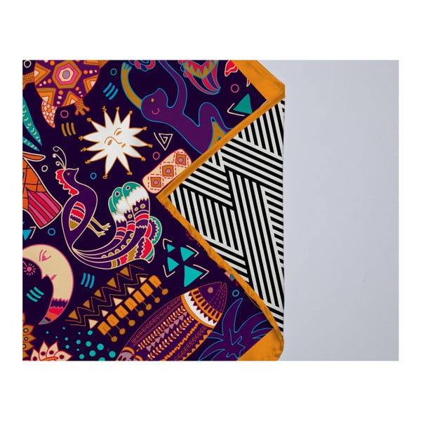 Szal damski Madre Selva Electric Animals, 70x50 cm-image-2