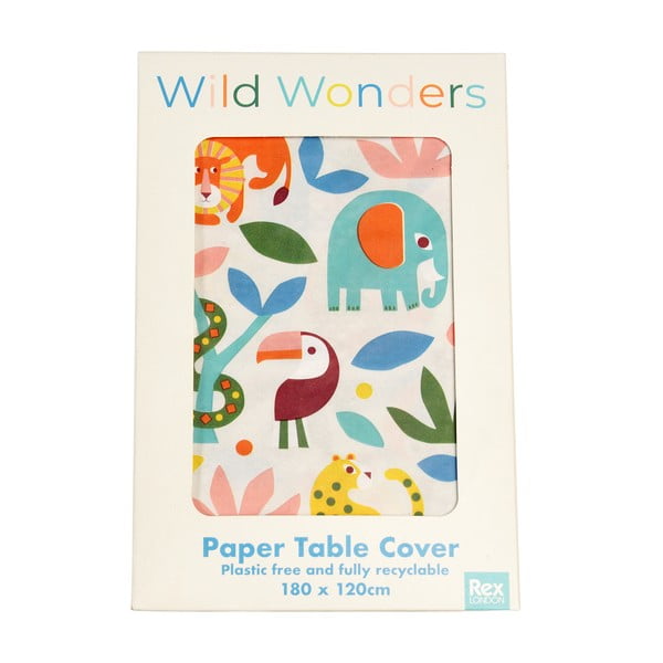 Obrus z papieru 120x180 cm Wild Wonders – Rex London-image-3