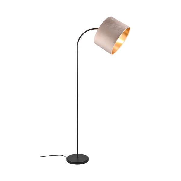 Czarno-beżowa lampa stojąca (wys. 205 cm) Julieta – Trio-image-1