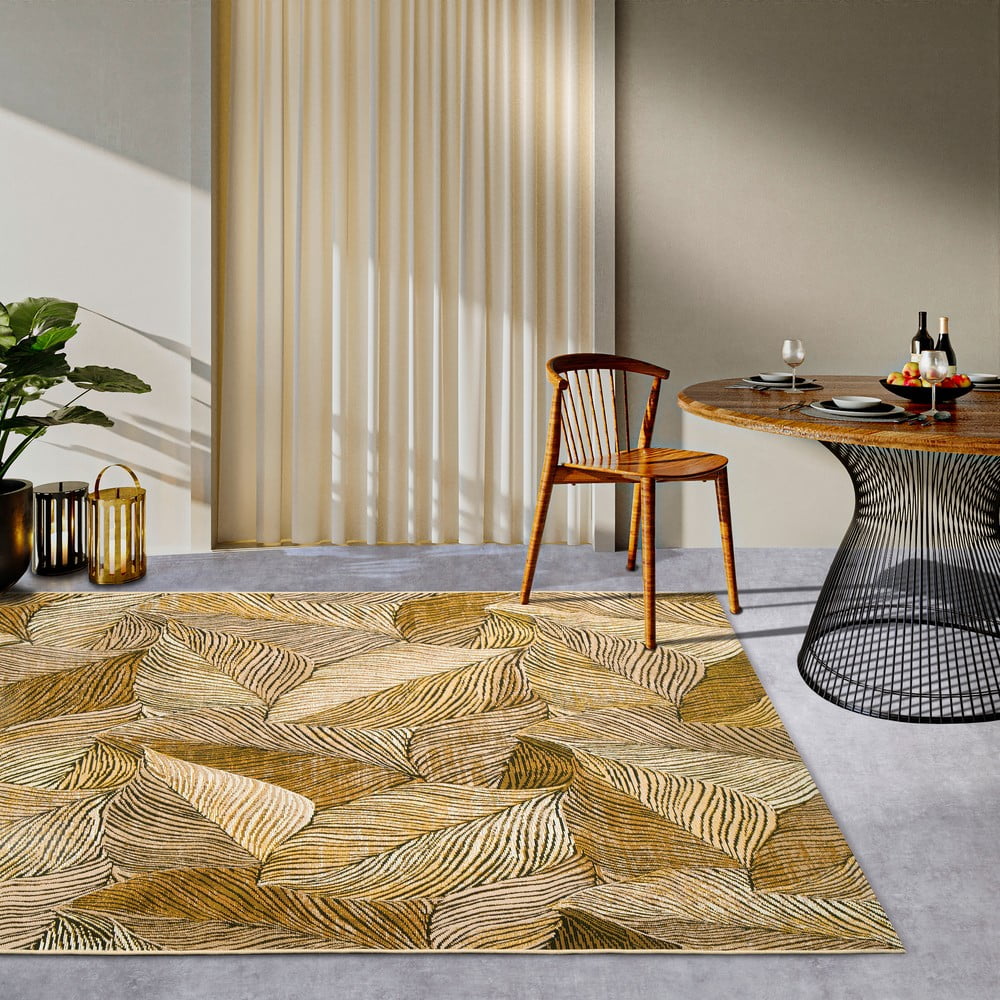 Dywan odpowiedni na zewnątrz w kolorze złota 200x285 cm Eugene – Villeroy&Boch (zdjęcie 3)