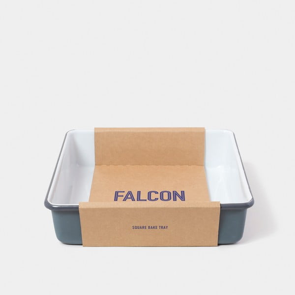 Szare emaliowane naczynie żaroodporne Falcon Enamelware