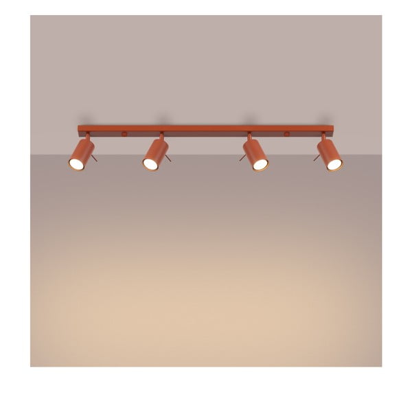 Ceglasta lampa punktowa 6x81 cm Etna – Sollux-image-2