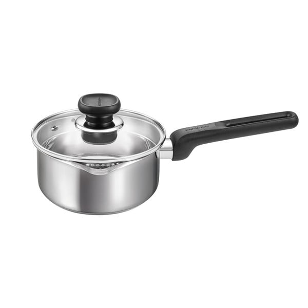 Rondel ze stali nierdzewnej z pokrywką odpowiedni na indukcję 1,25 l Brava – Tescoma
