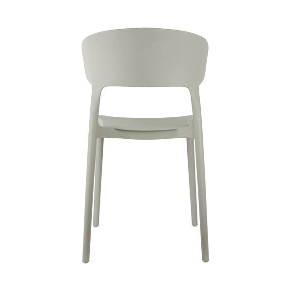 Szare plastikowe krzesło Fain – Leitmotiv-image-3