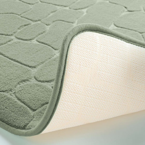 Zielony dywanik łazienkowy 50x80 cm Ricochet – douceur d'intérieur-image-3