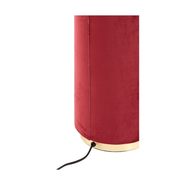 Czerwona lampa stojąca z tekstylnym kloszem (wysokość 168 cm) Devia – Light & Living-image-3