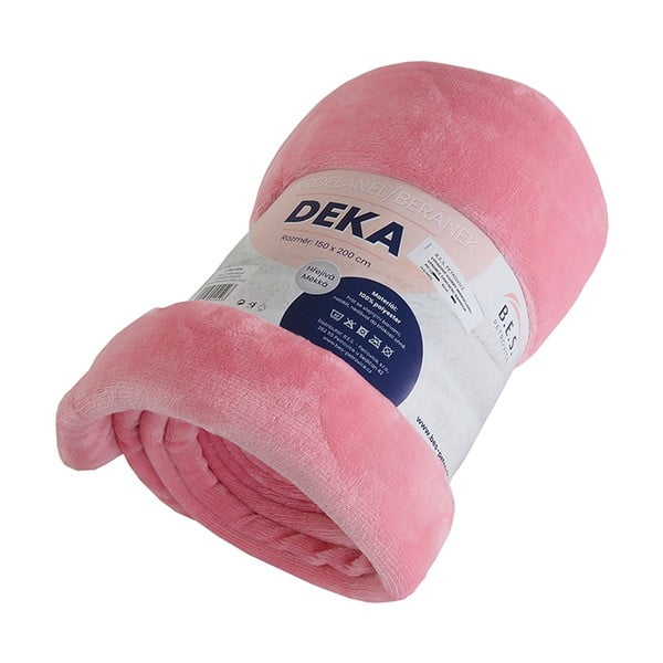 Koc z materiału sherpa 150x200 cm – B.E.S.-image-2