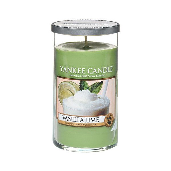 Świeca zapachowa Yankee Candle Wanilia z Limonką, czas palenia až 90 godzin