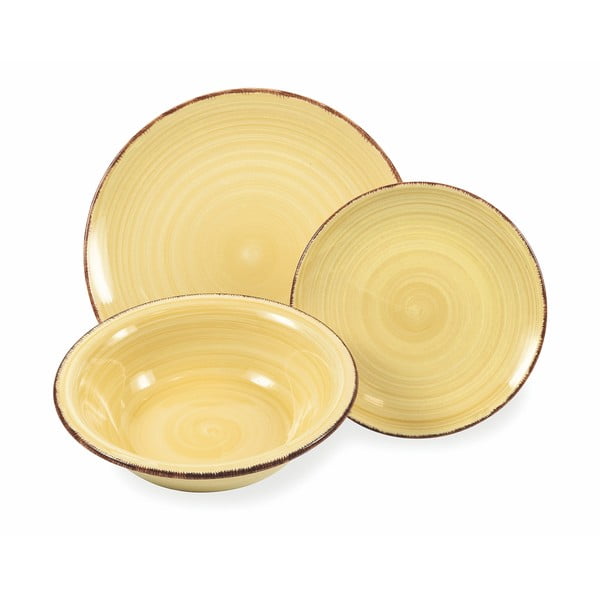 18-częściowy komplet naczyń z kamionki Villa d'Este Acquerello-image-4