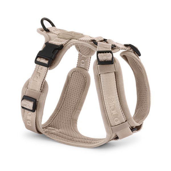 Beżowe szelki dla zwierząt w rozmiarze XS długość 25 cm Modena Greige XS – MiaCara