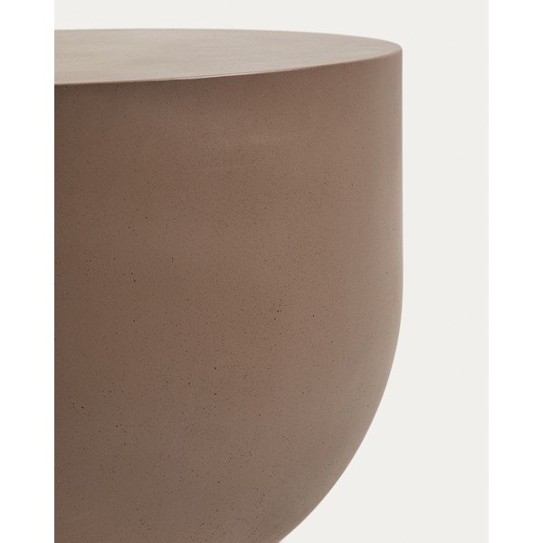 Okrągły stolik ogrodowy betonowy ø 60 cm Garbet – Kave Home-image-4