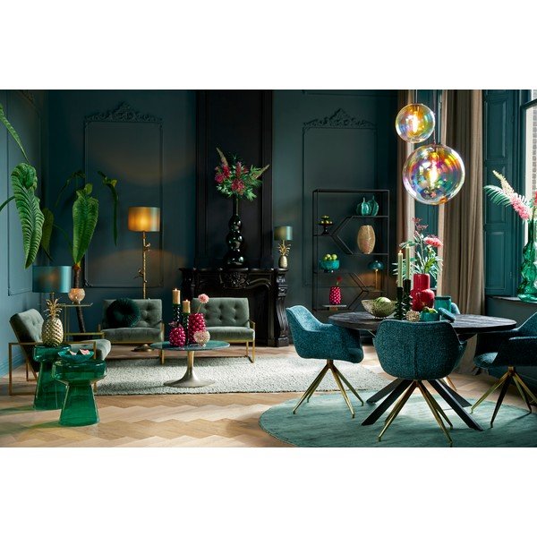 Lampa wisząca ze szklanym kloszem ø 48 cm Medina – Light & Living-image-4