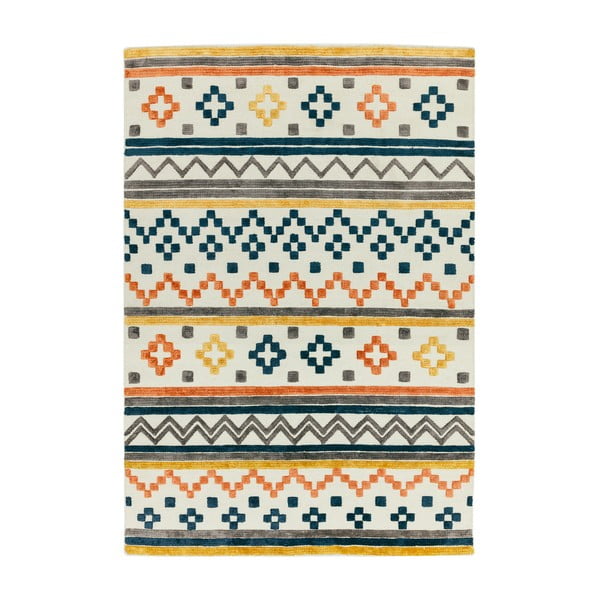 Dywan Asiatic Carpets Theo Earth Tone Geo, 120x170 cm