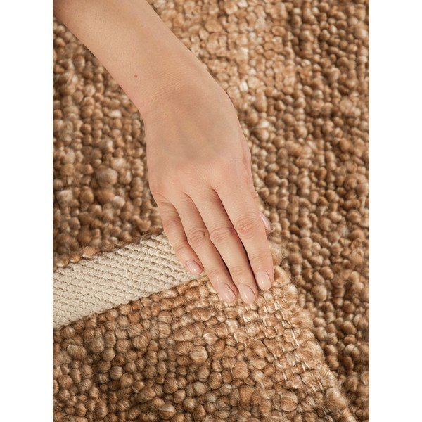 Beżowy chodnik z materiału bouclé tkany ręcznie 80x200 cm Notting Hill Portobello – Ted Baker-image-4