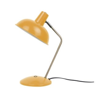 Żółta lampa stołowa Leitmotiv Hood