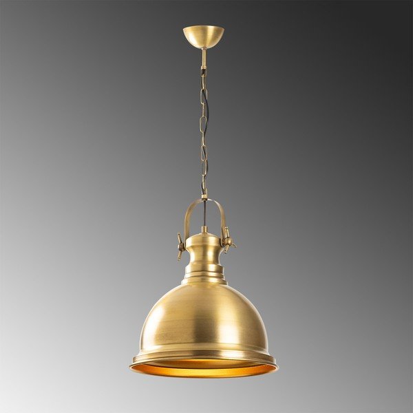 Metalowa lampa wisząca w kolorze złota Opviq lights Filio-image-1
