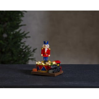 Świąteczna dekoracja świetlna LED Star Trading Nutcracker, wys. 16 cm