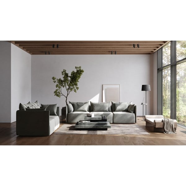 Jasnoszara sofa 270 cm Dune – TemaHome-image-1