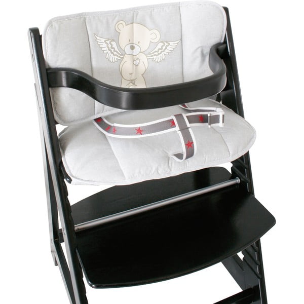 Szara wkładka do krzesełka do karmienia Heartbreakerbär – Roba-image-2