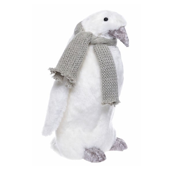 Biały pluszowy pingwin Ewax Pinguino, wys. 27 cm