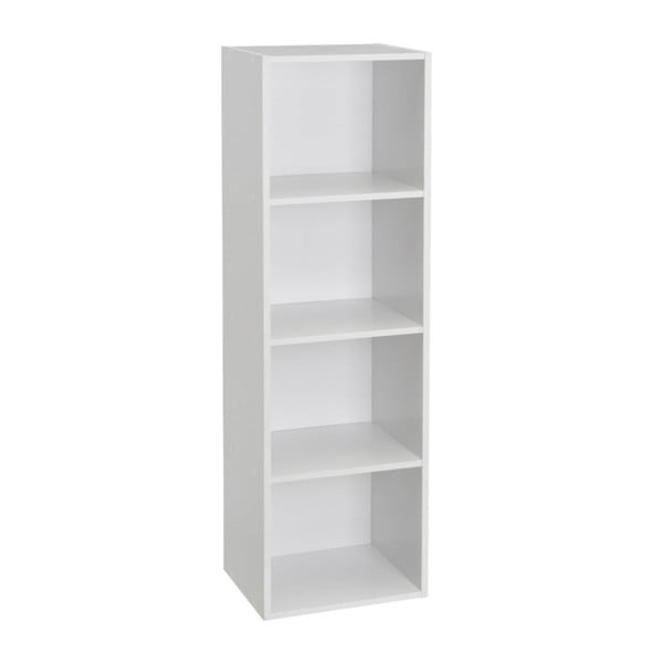 Biały regał 30x106x24 cm Cube – Casa Selección