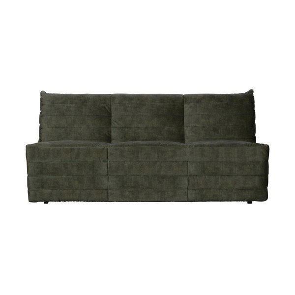 Zielona aksamitna sofa 160 cm Bag – WOOOD