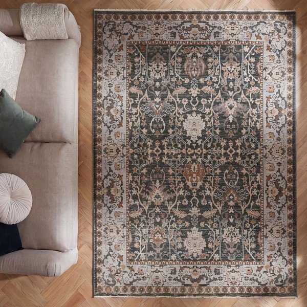 Zielony dywan 120x160 cm Amelina Vintage – Flair Rugs-image-2