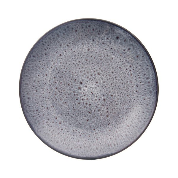 Fioletowy ceramiczny talerz deserowy ø 20,5 cm Glaze – Orion