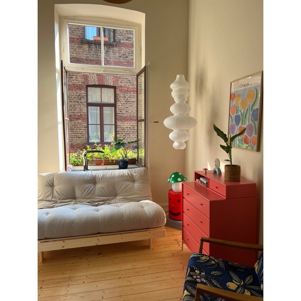 Zielona rozkładana sofa 160 cm Roots – Karup Design-image-1