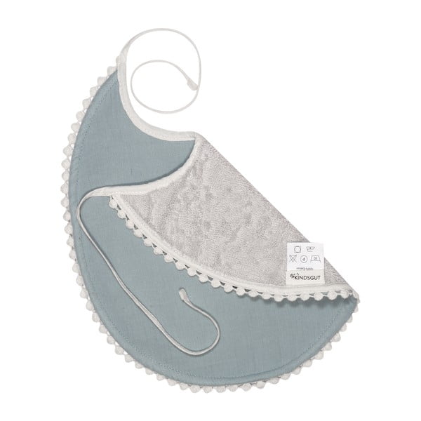 Szary muślinowy śliniak Kindsgut London-image-3