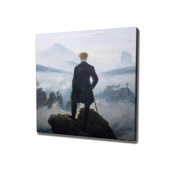Obraz – reprodukcja 45x45 cm Caspar David Friedrich – Wallity