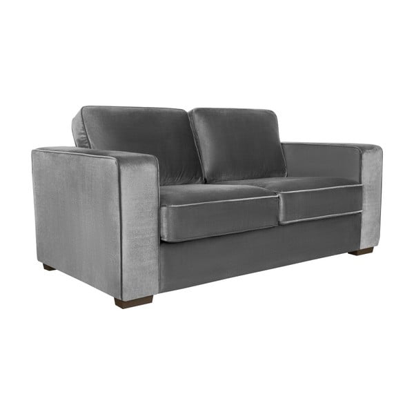 Szara sofa 2-osobowa Cosmopolitan Design Denver