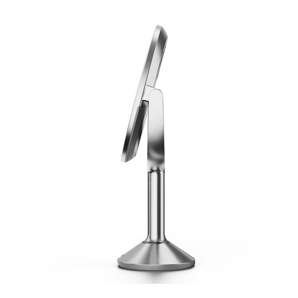 Lustro z oświetleniem/powiększające (powiększenie 5x/powiększenie 10x) kosmetyczne ø 20 cm Trio – simplehuman-image-4